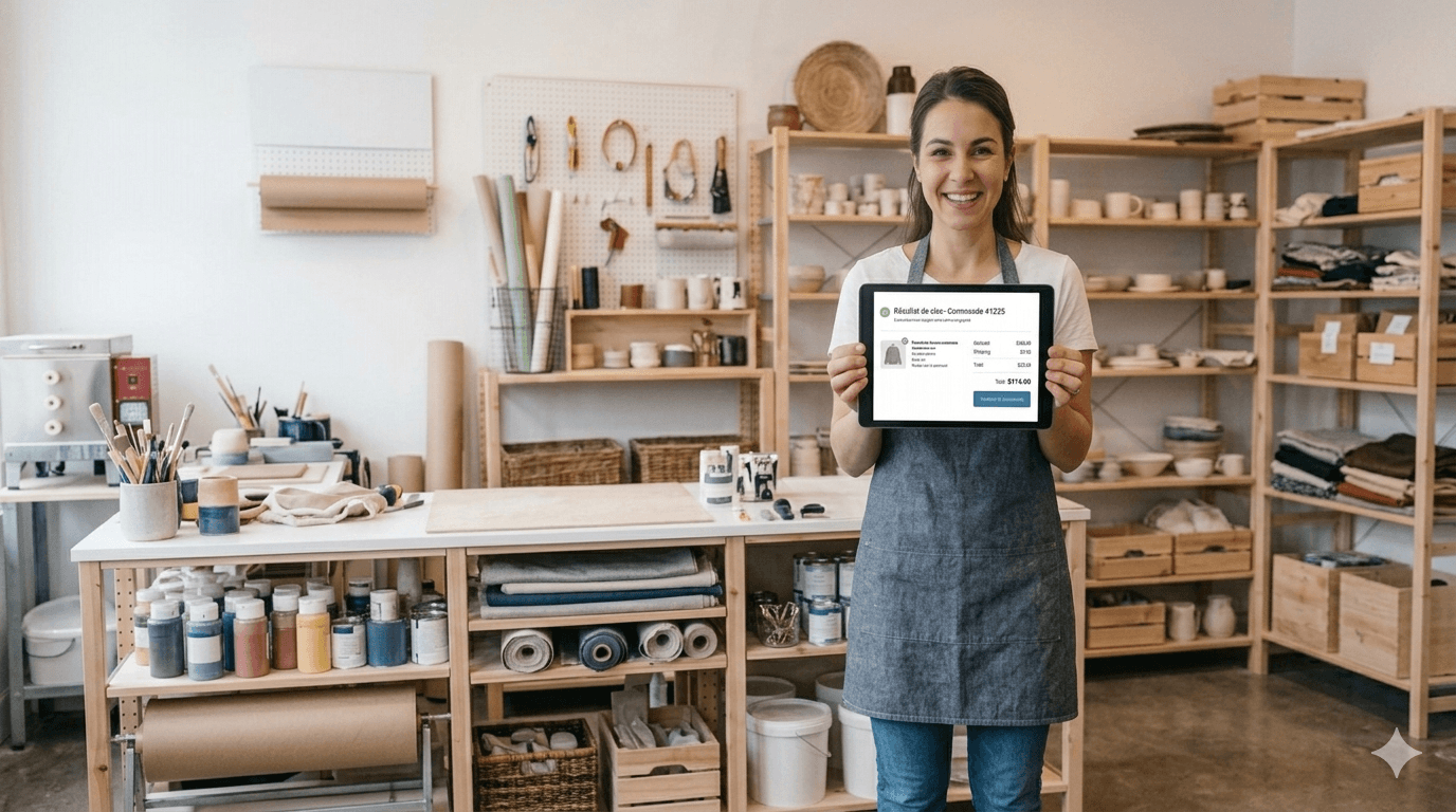 Intérieur d'une boutique luxe avec design architectural minimaliste